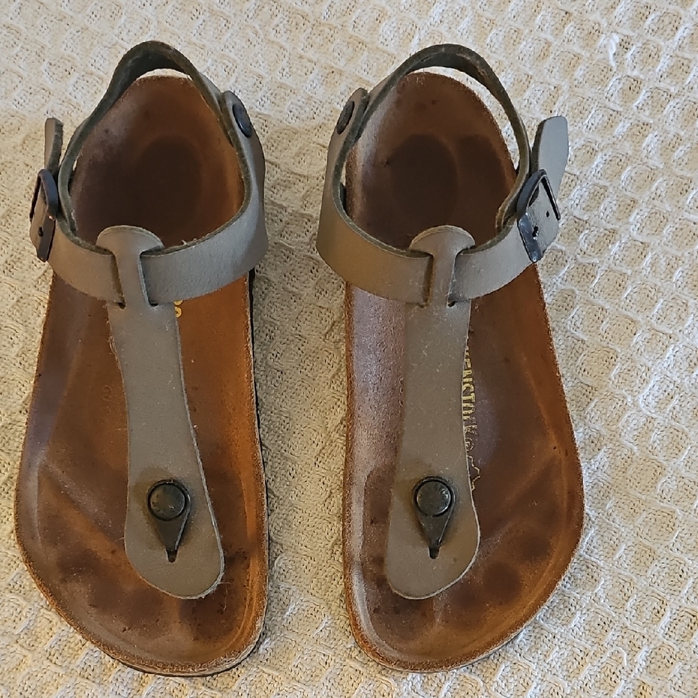 Birkenstock Gray Cairo Sandals
